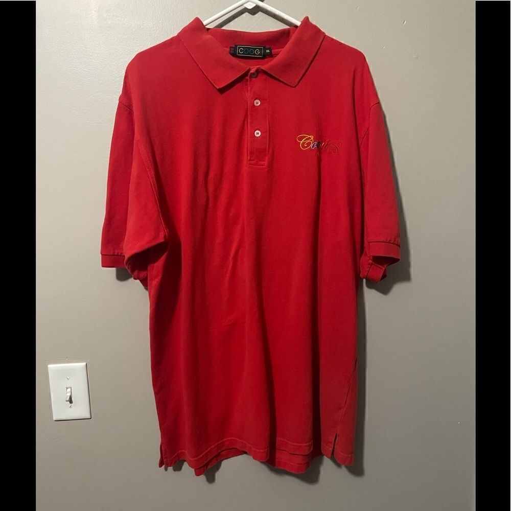 VINTAGE COOGI short sleeve collar shirt